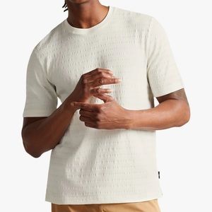White Ted Baker London “Kingsrd Crewneck” T-Shirt Size 3